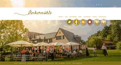Desktop Screenshot of ankermuehle.de